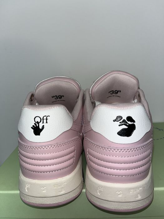 Off-White Out Of Office Rose/White