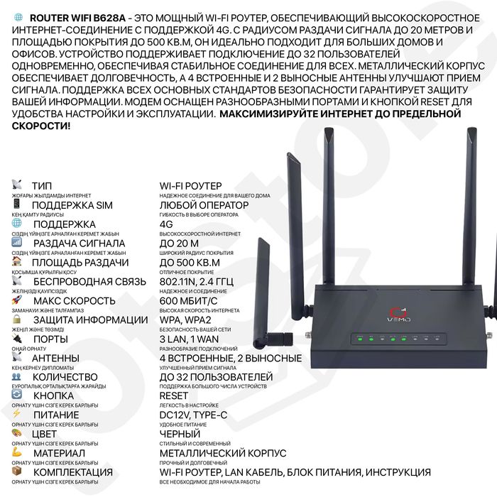 5G роутер с симкартой портативный вайвай точка доступа Wifi интернета