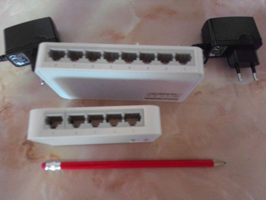 Суич, Switch TP Link - 8 ports, 5 ports , 8 порта, 5 порта