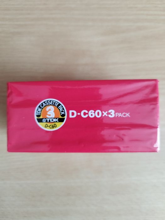 Чисто нови аудио касети TDK D-C60