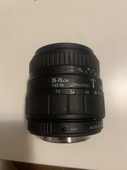 Obiectiv Sigma 24-70 PK AF Pentax K