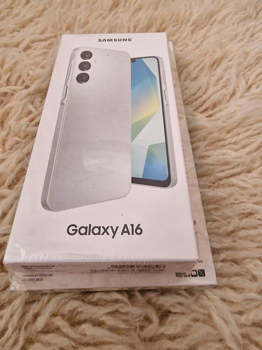 Телефон Samsung Galaxy A16 4GB памет 128GB Gray чисто нов п комплект