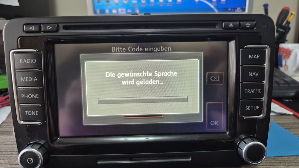 Vw RNS510 Led подсветка,40gb HDD - на Немски!