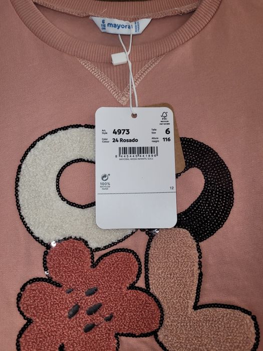 Нова ватирана зимна рокля Mayoral