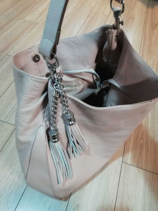 Италианска кожена чанта