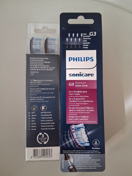 Periuta de dinti Philips Sonicare 3100/8buc rezerve/capete soft