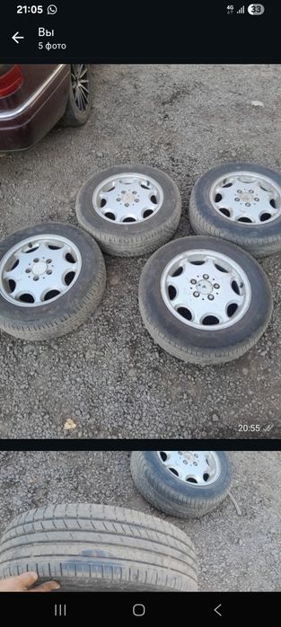 В продаже диски оригинал мерседес на R15