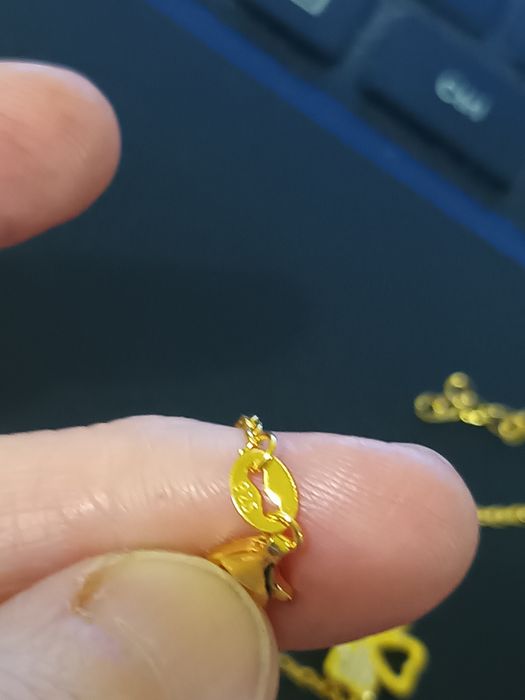 Bratara argint 925 placat cu aur