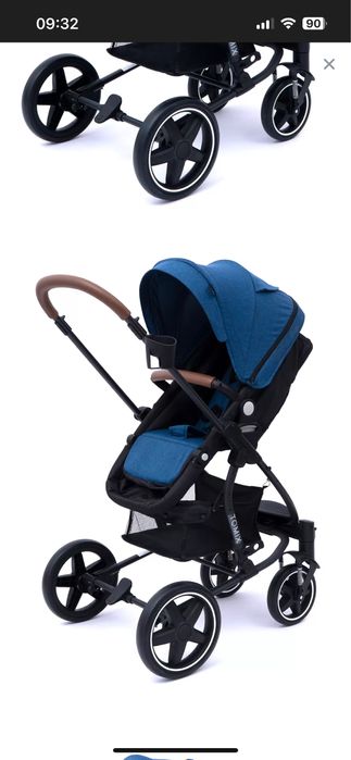 Коляска Tomix б/у. В синем цвете.