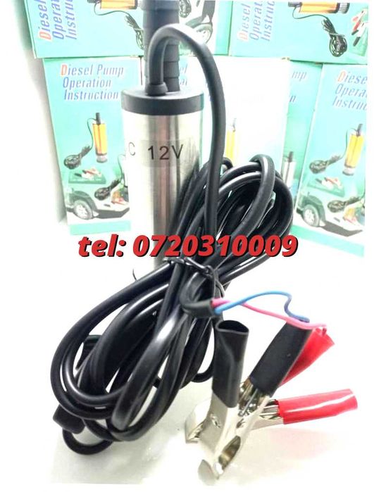 Pompita 12V Submersibila 12V 12 L / Min , 38Mm , Mutare Combus