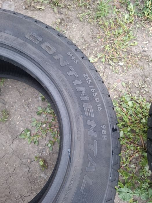 Vand set 2 anvelope 215 65 16 continental bune
