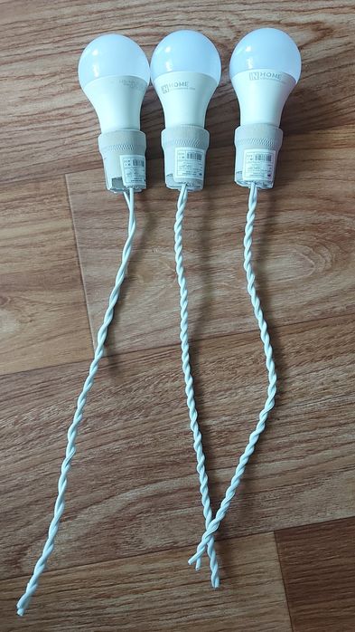 Патрон цоколь с лампами