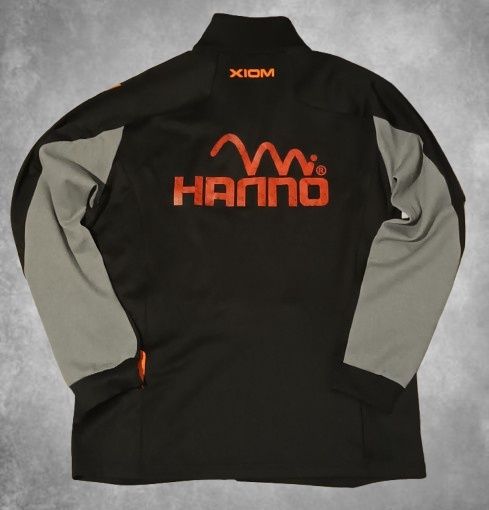 De vânzare Geacă sport XIOM x HANNO, negru cu portocaliu, unisex.