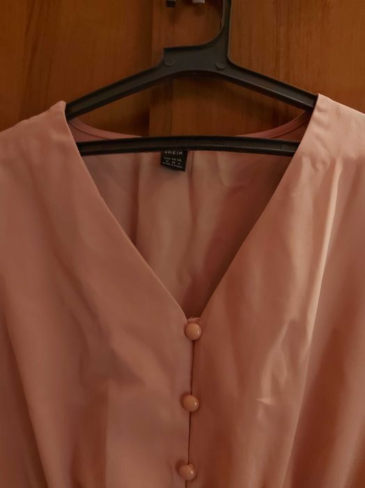 Елегантна розова блуза от Shein