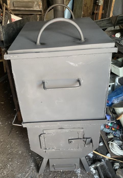 Коктальница- мангал с печкой