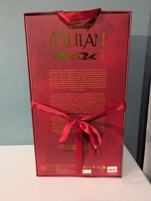 Mulan limited edition doll