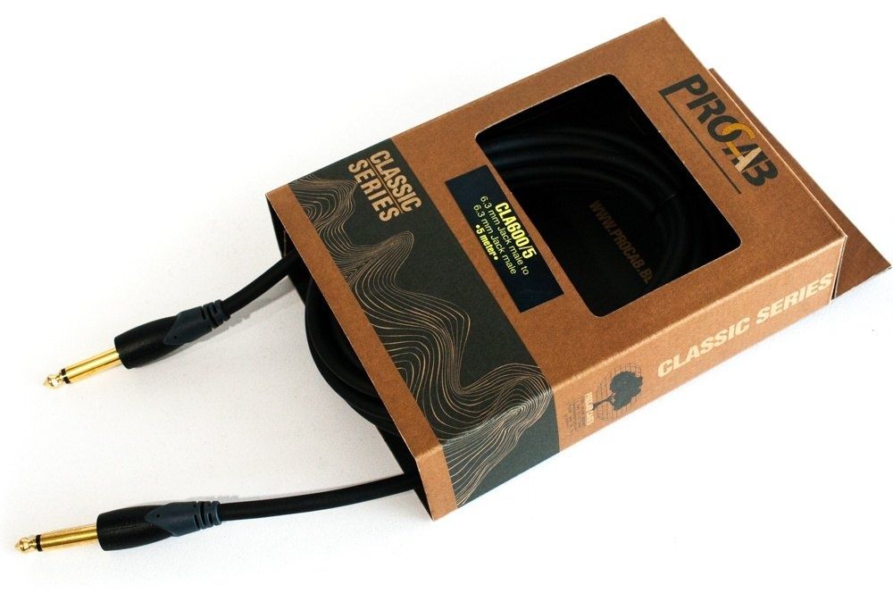 Професионален аудио кабел Procab Белгия - RCA/XLR/6.3мм/3.5мм/USB