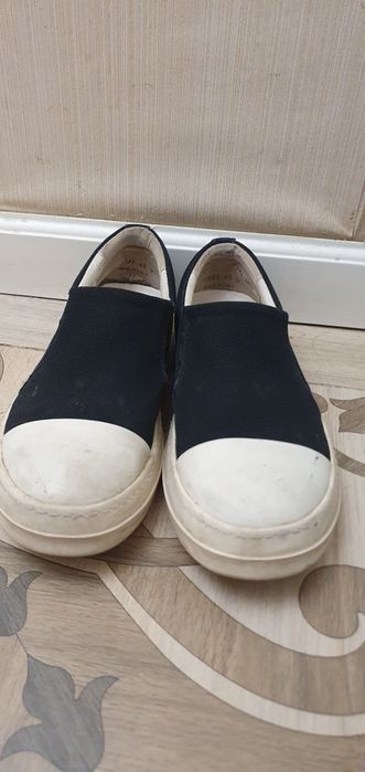 Rick owens ramones slip on drkshdw