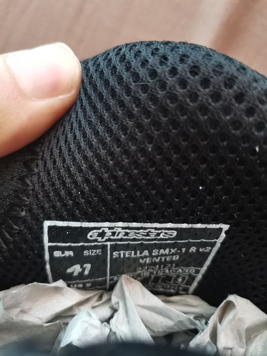 Кожени боти за мотор Alpinestars SMX-1 R V2 Vented