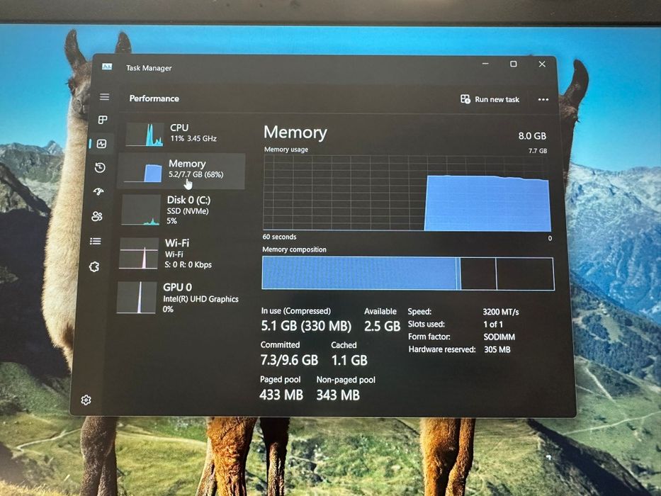Laptop Asus i3-1115G4, 8GB RAM, 240GB SSD, IPS FullHD