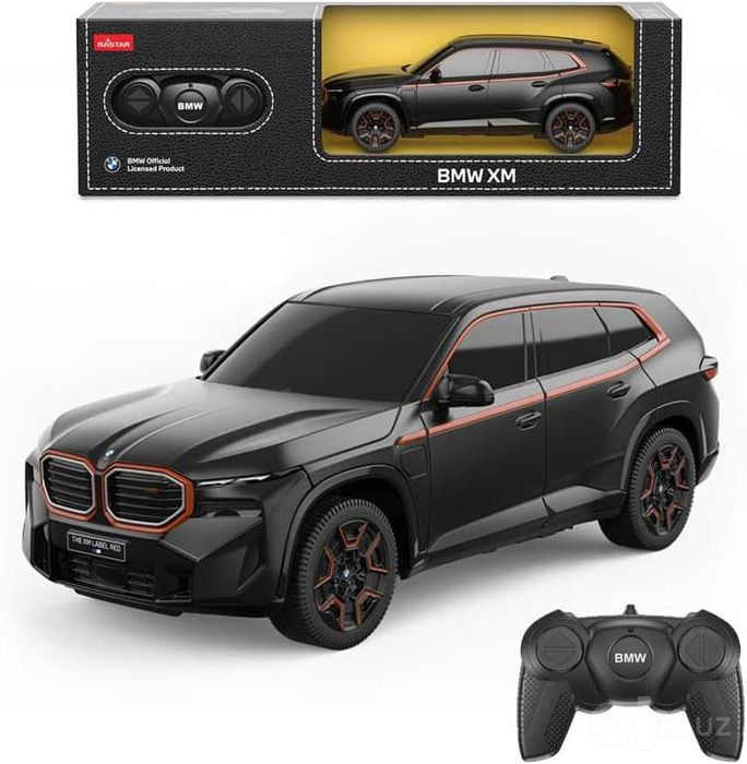 RC BMW XM, черный, пульт 2,4 ГГц | Официально лицензированная модель