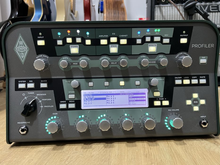 Kemper Profiler,vine cu pack-uri cumparate instalate, M Britt, Selah