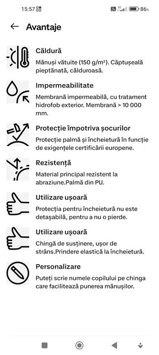 Manusi snowboard copii - DREAMSCAPE