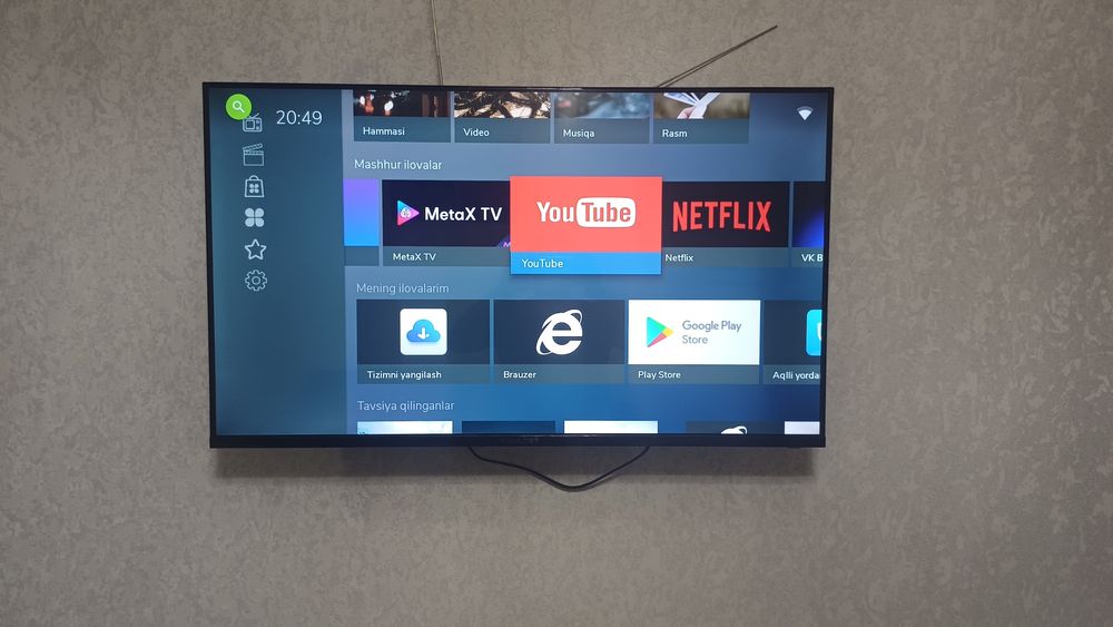 43 Премьер (Premier) Smart televizor tez va arzon sotiladi