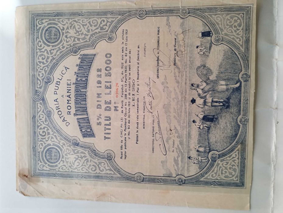 actiuni bancare vechi si documente vechi