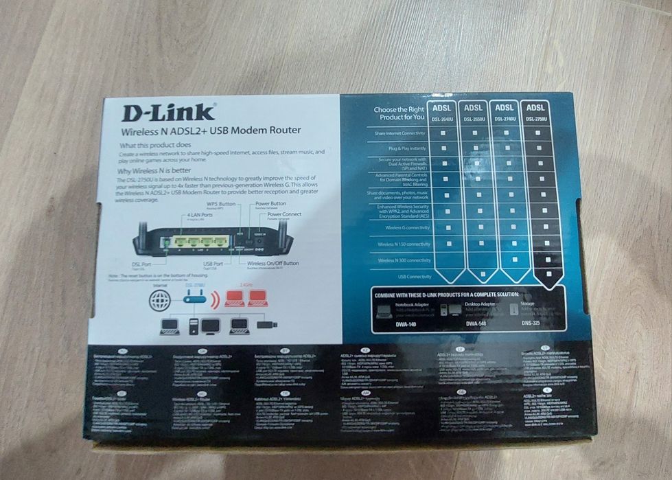 Модем роутер D- link