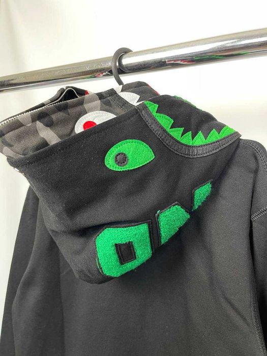 A Bathing Ape Green Hoodie | Hanorac Bape