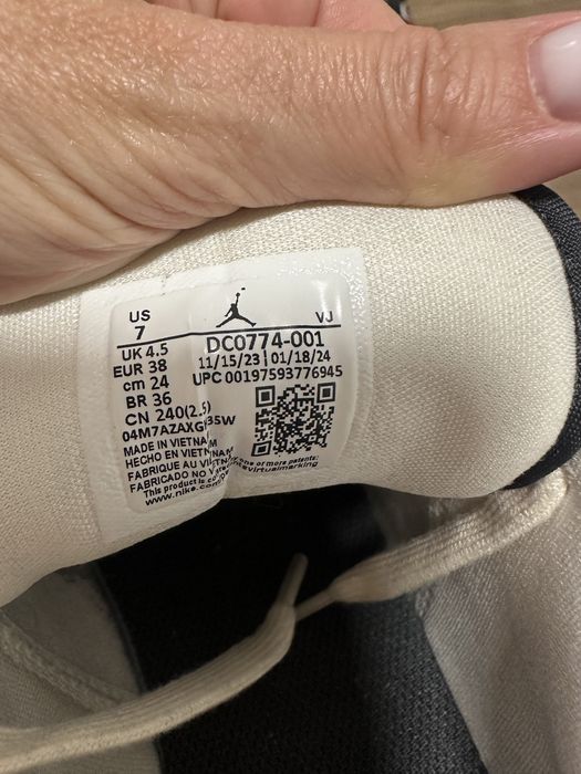 Nike Jordan 1 low 38
