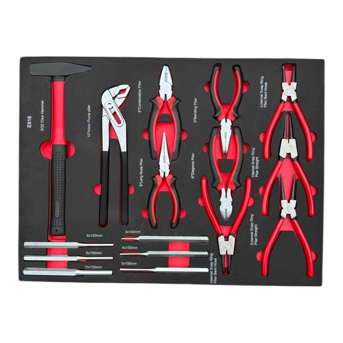 Шкаф с инструменти с 6 чекмеджета – 4 пълни Hawek