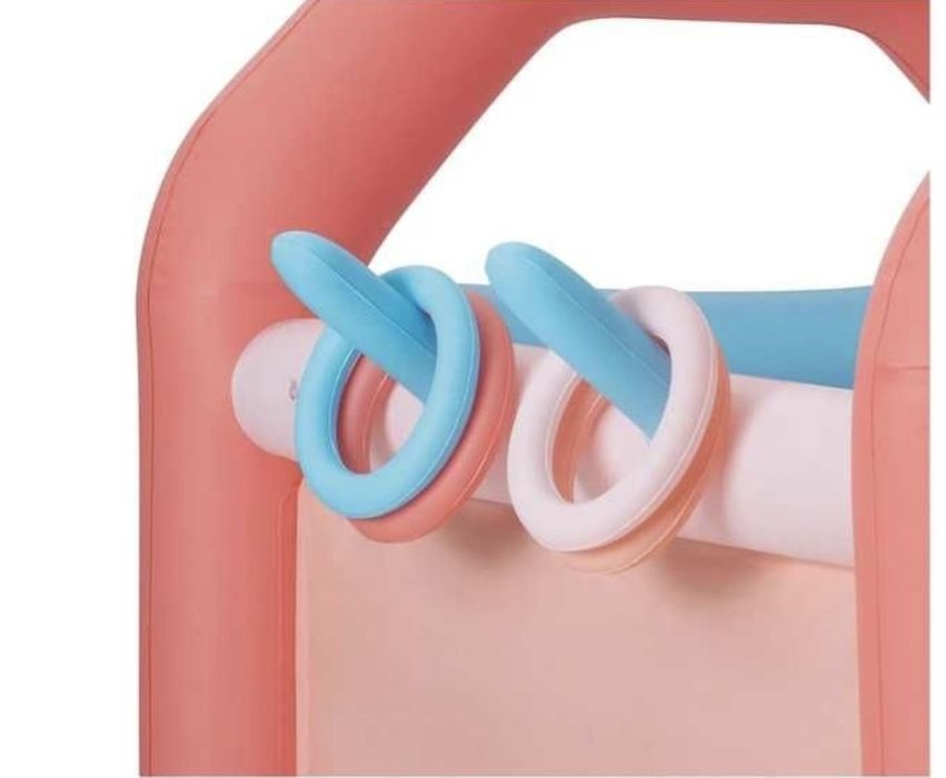 Надуваем батут за игра