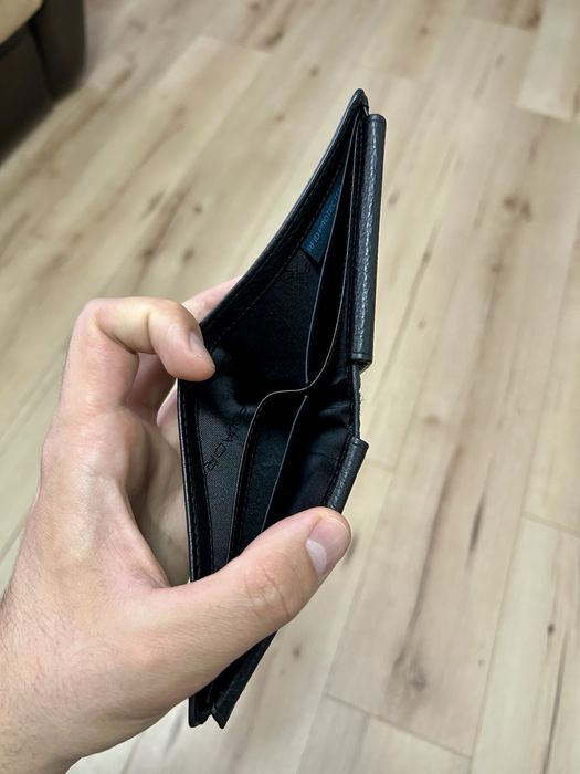 Vand portofel Piquadro piele neagra