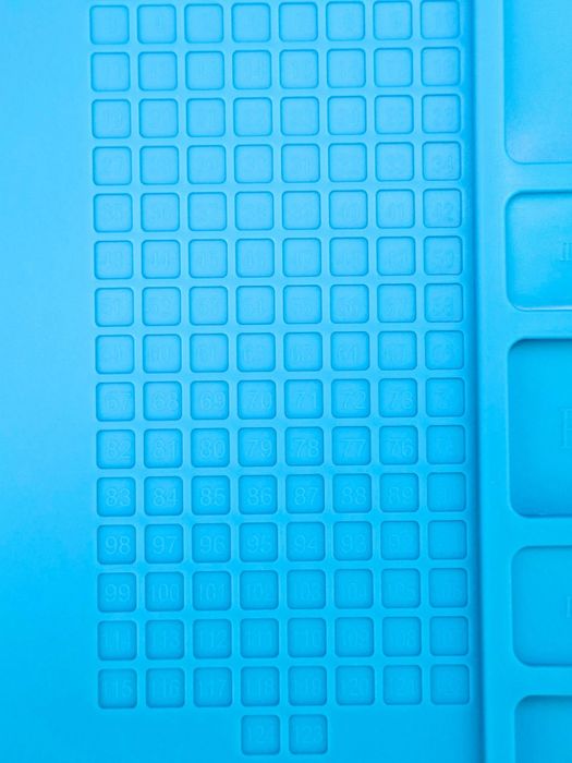 Коврик силиконовый, термостойкий, магнитный для ремонт техники