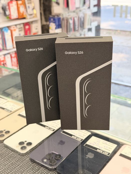 Samsung S26 256GB Black Чисто Нови!