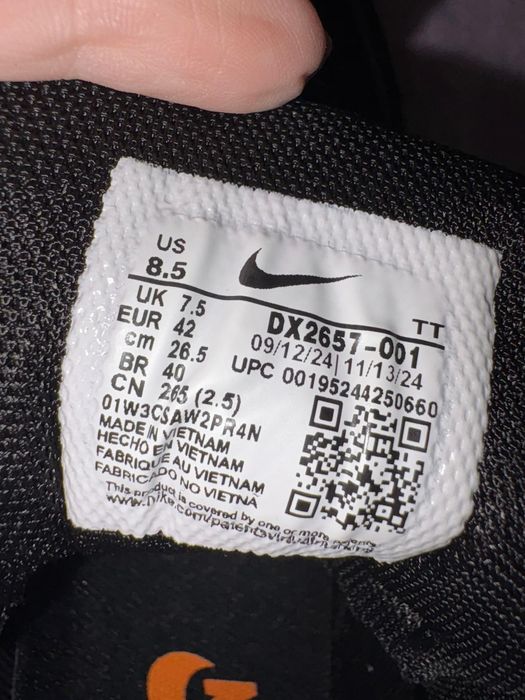 Nike Air Max 42 noi negru gri