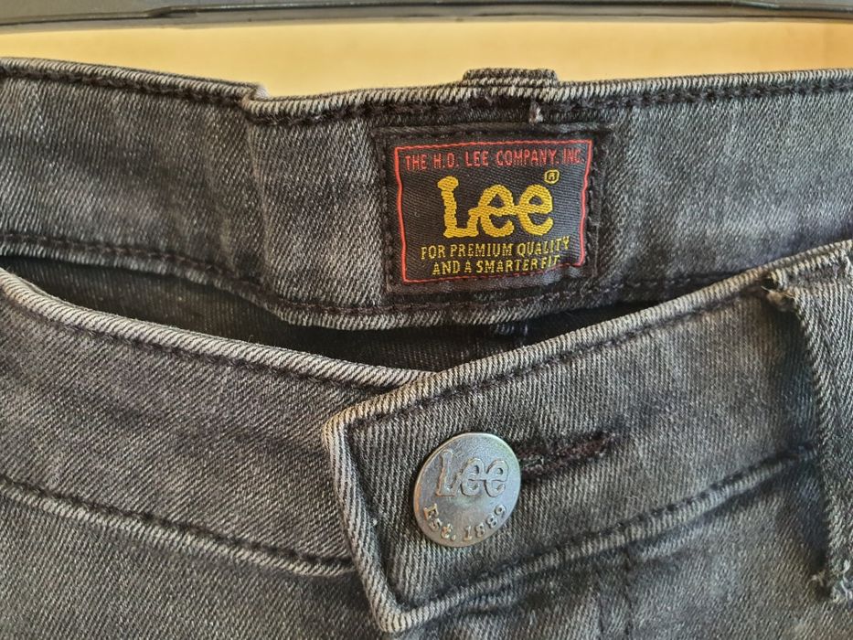 Blugi/Jeans Lee Malone Negri/Dark Wash W32L32