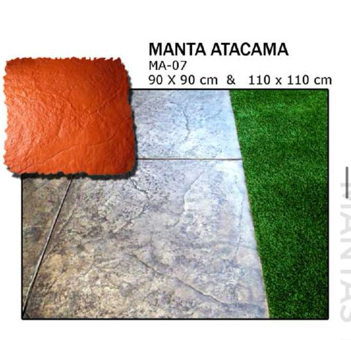 Щампи под наем , Щампован бетон