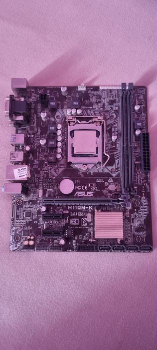 Kit light gaming intel i5 7500 placa de baza Asus h110