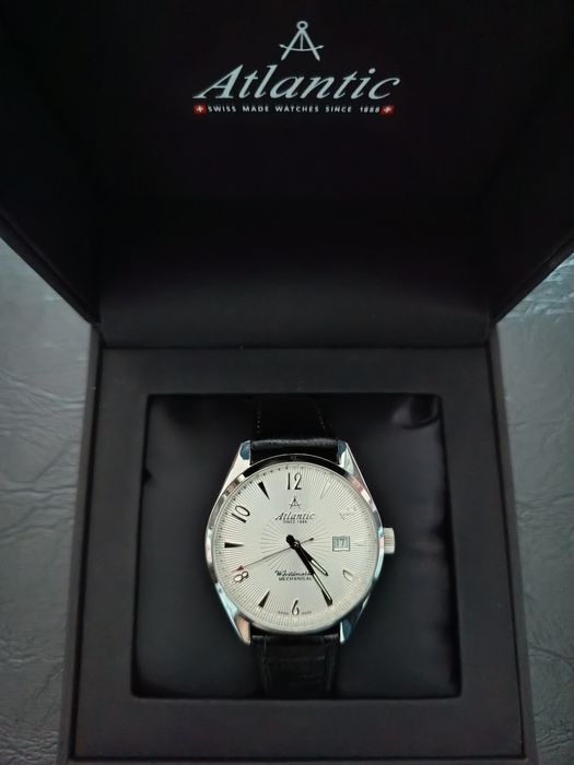 Ceas mecanic Atlantic Worldmaster Art Deco 51651.41.25S