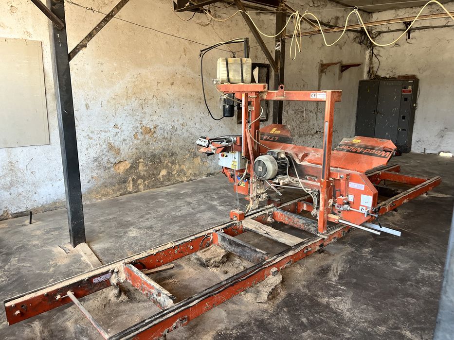 Гатер Wood-Mizer LT15 2007г – ПЪЛЕН КОМПЛЕКТ + Точиларка