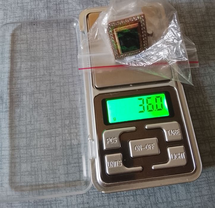 Золотая печатка 585пробы с камнем Аметист и серебром