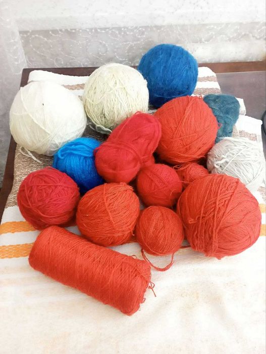 Продается  пряжа х/б для вязания импортная