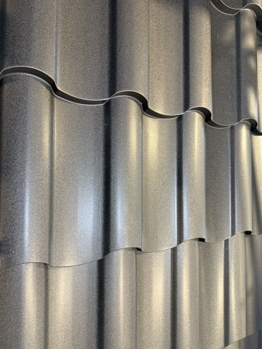 Țiglă Metalică Acoperiș RAL 7016 gri antracit mat 0,5 modele diferite