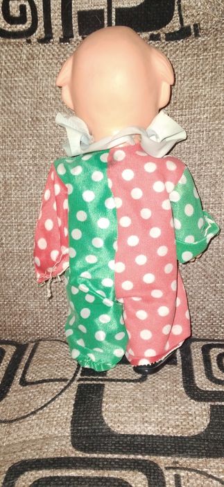 Игрушка клоун,кукла шагающий механический ГДР Смотрите 4фото.Описании