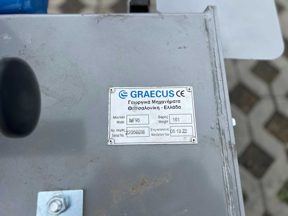 Freza agricola Graecus 95 cm tractoare mici utilaj nou