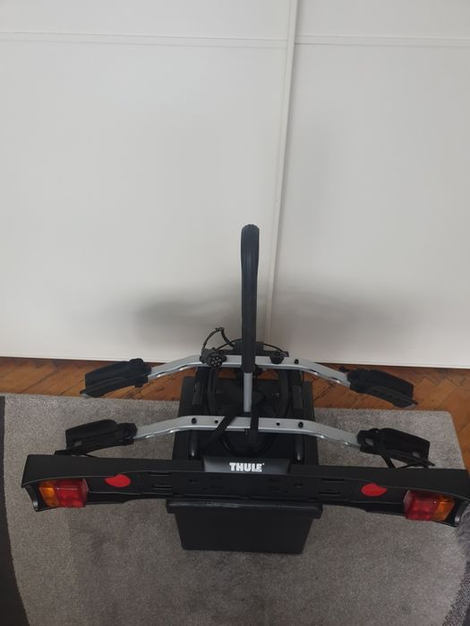 Portbagaj 2 biciclete pe cîrlig Thulle