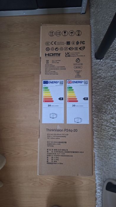 Monitor ThinkVision P24q-20